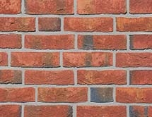 WASSERSTRICH hellrot-bunt